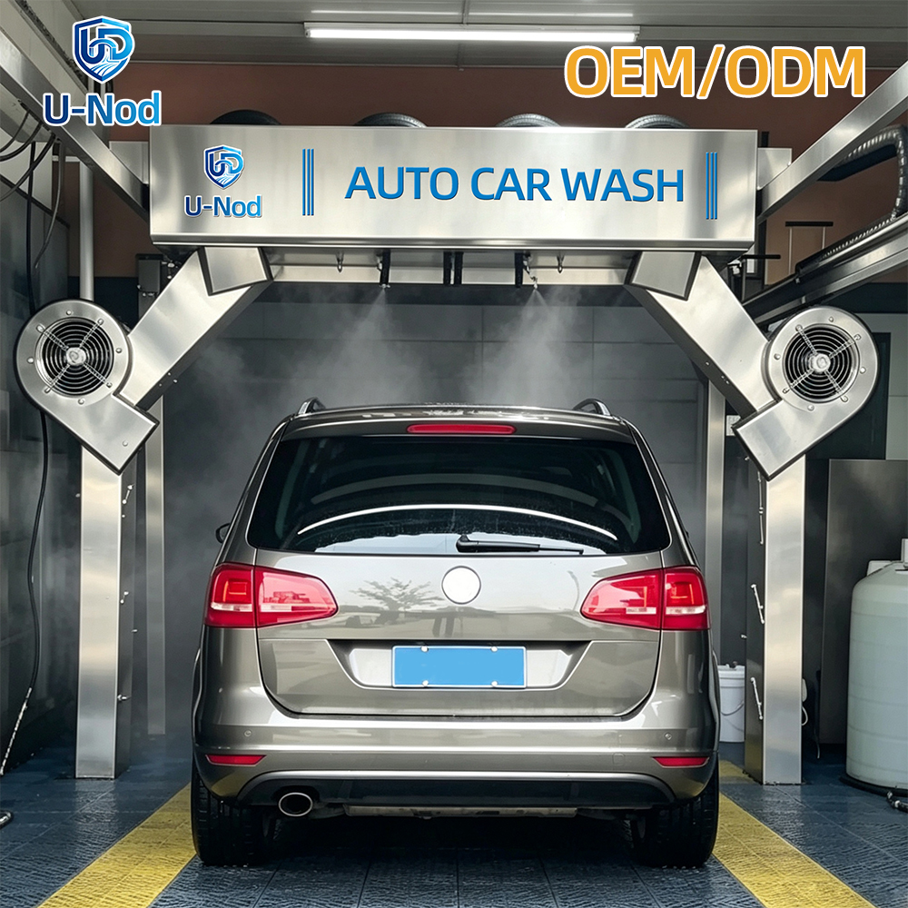 U-Nod High Pressure Dual Arm Touchless Car Wash Machine