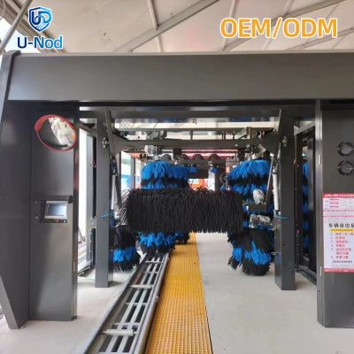 U-Nod 9 Brush Tunnel Car Wash Machine