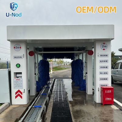 U-Nod 7 Brush Tunnel Car Wash Machine